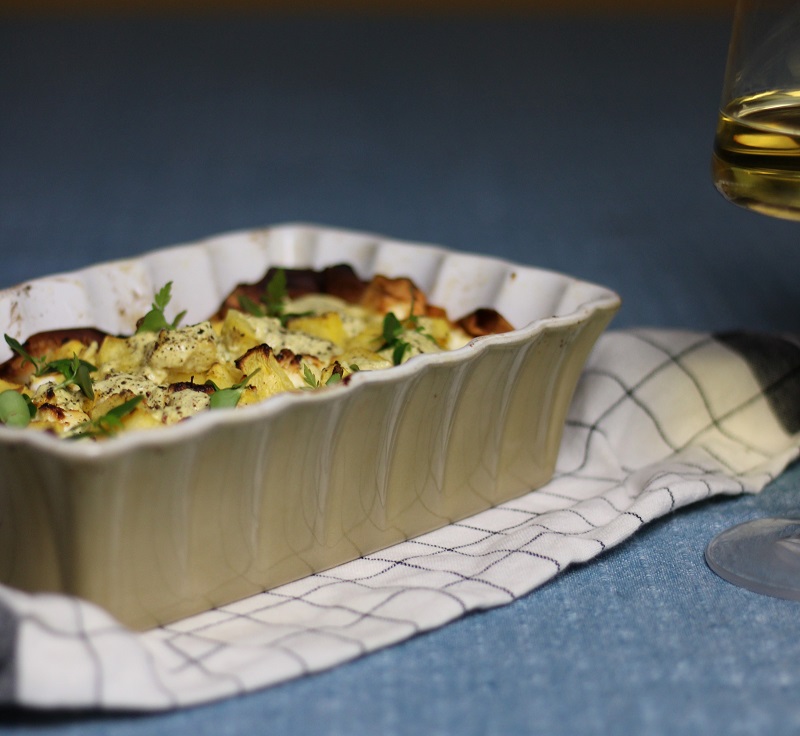 pompoentaart met feta